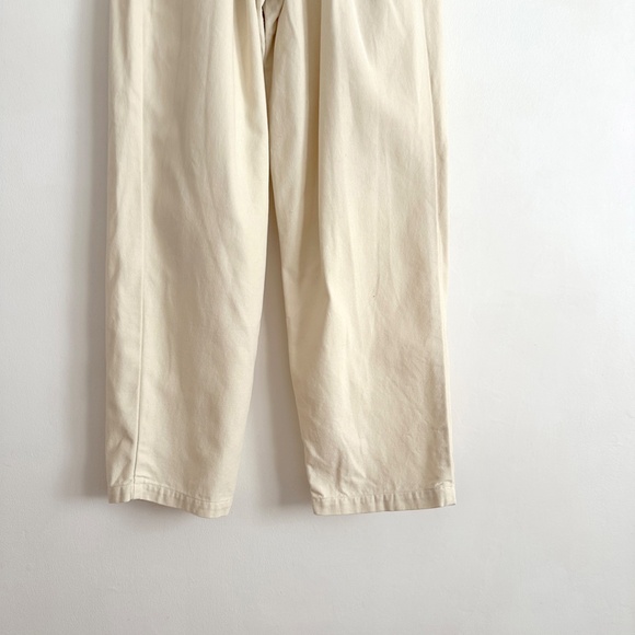 Caron Callahan Devon Pant highwaisted belted paperbag waist cotton 2 4 6 8 / S M - Picture 11 of 12